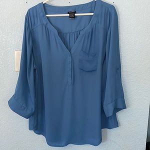 TORRIED 3/4 BLOUSE